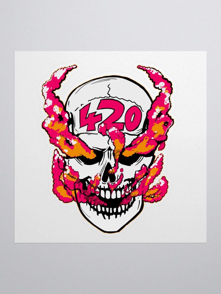 Hybrid Skull Sticker product image (1)