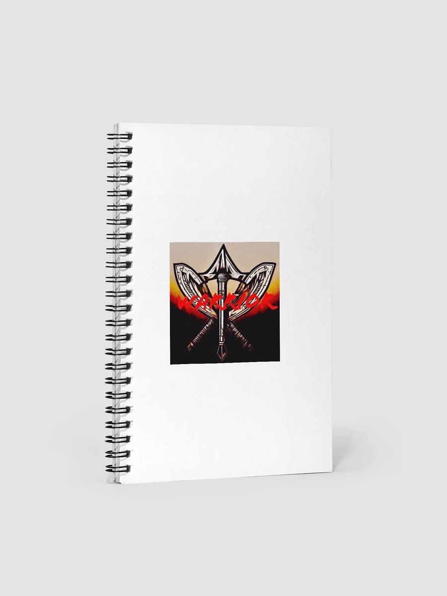 Warrior's Crest Spiral Notebook product image (1)