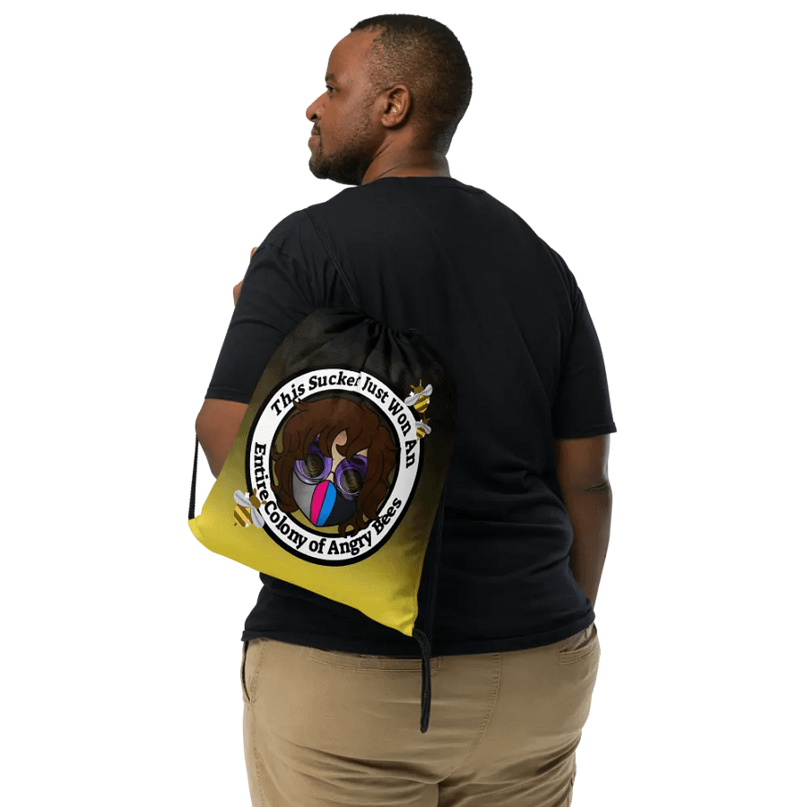 Angry Bees - Drawstring Bag product image (6)