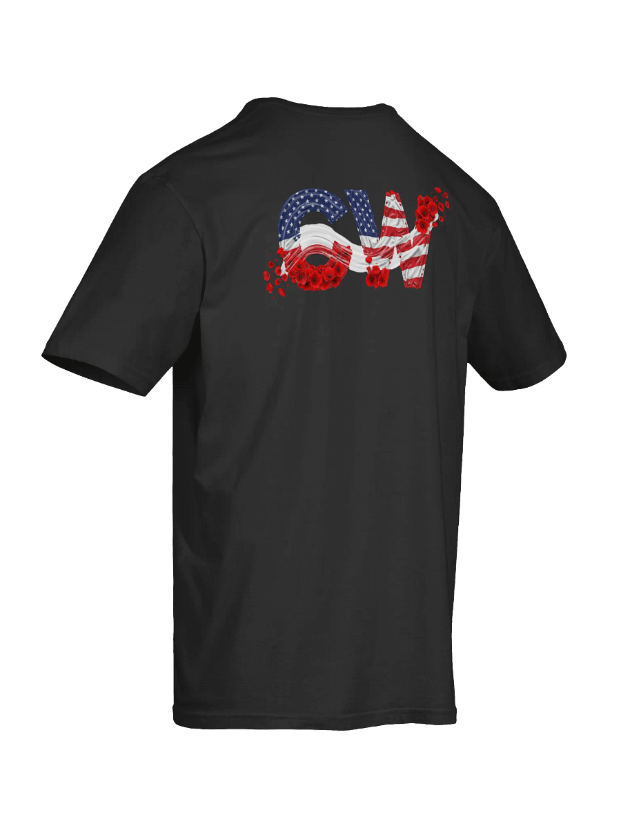 Poppies & Stripes Unisex Tee product image (6)
