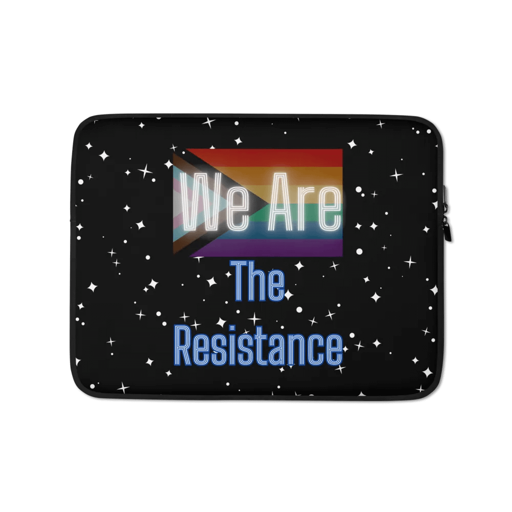 Resistors, We Are The Resistance, Laptop Sleeve product image (1)