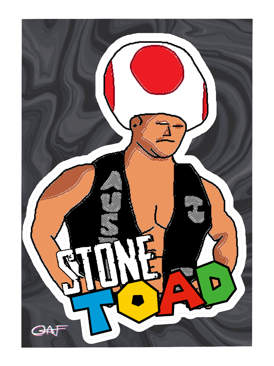 GIANT Stone Toad Sticker product image (3)