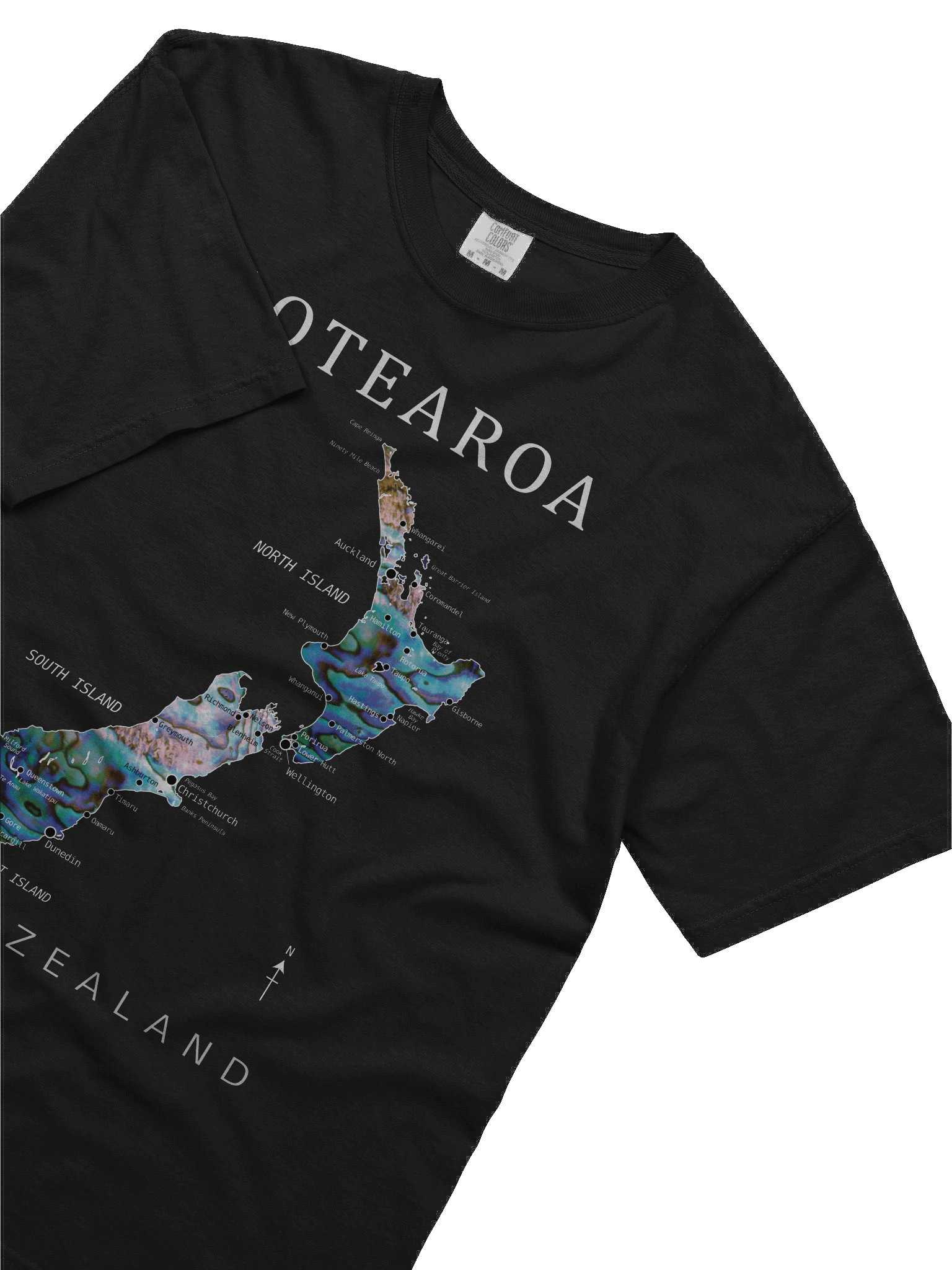 AOTEAROA MAP DETAILED PAUA product image (21)