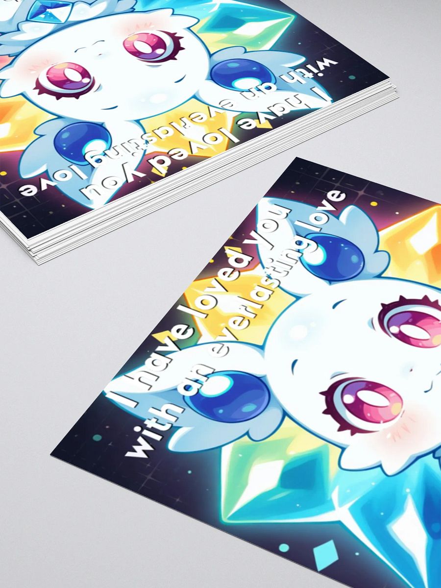 Bible Cuties Laura - I have loved you with an everlasting love Sticker product image (4)