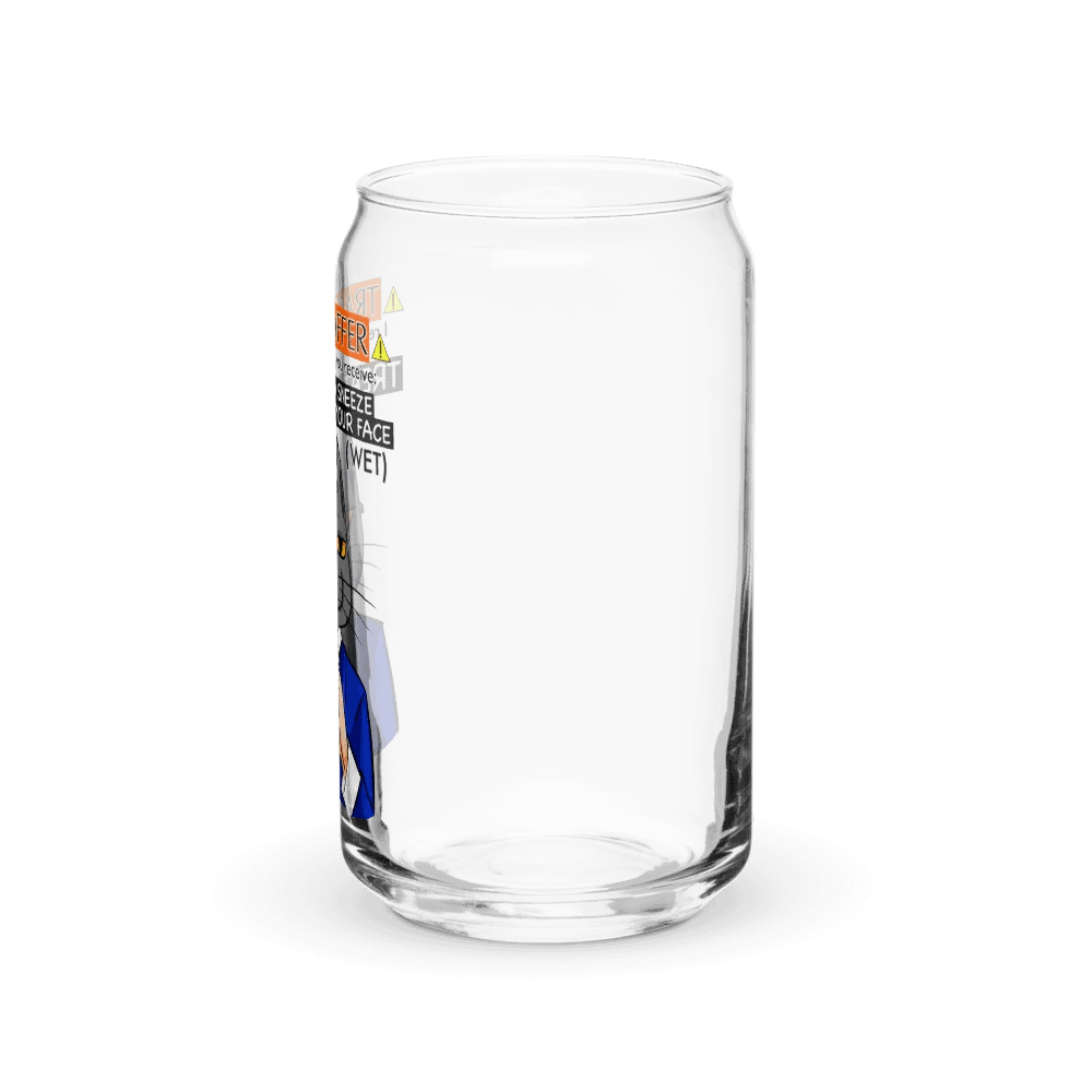 Trade Offer Human-Cat Meme Can-Shaped Glass product image (3)