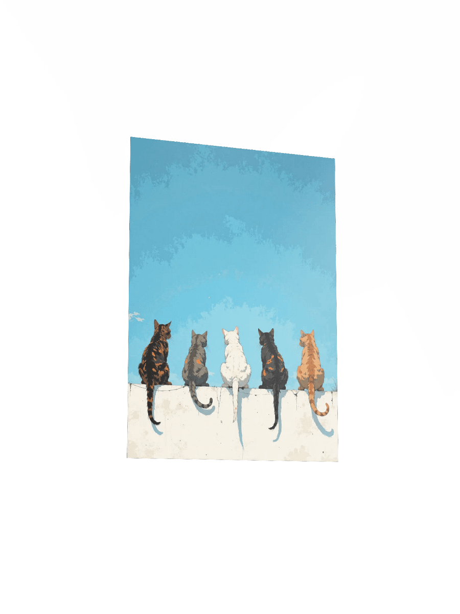 Cats Gathering Poster Print product image (23)