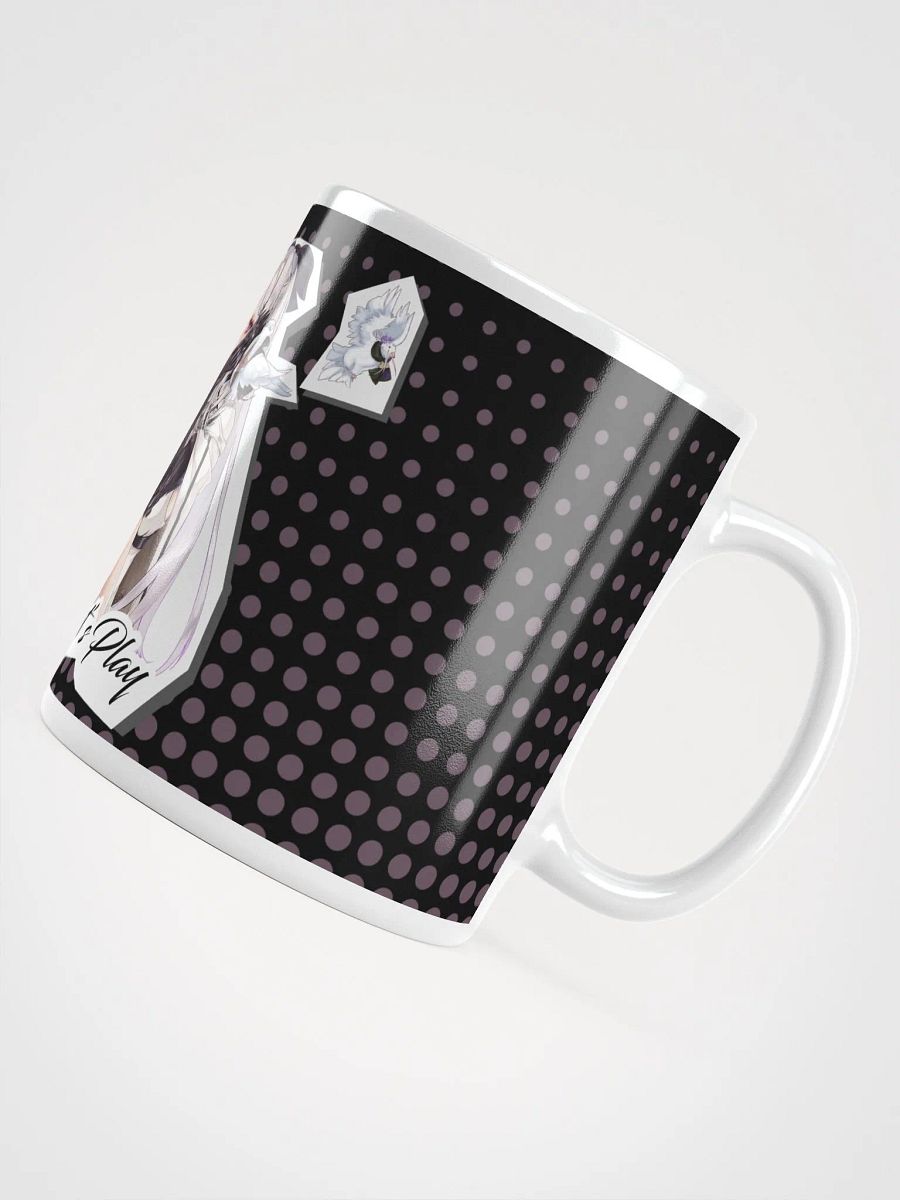 LZ's pigeons black mug product image (5)