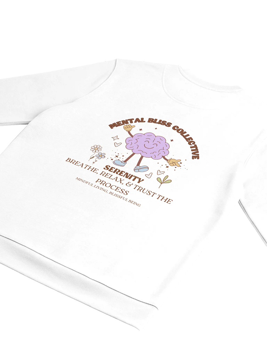 Serenity Serenity, Breathe, Relax, & Trust the Process - Eco Sweatshirt product image (4)