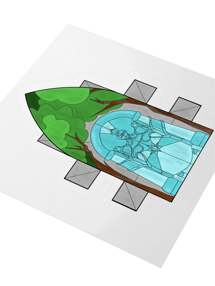 Speak Friend Stained Glass product image (4)