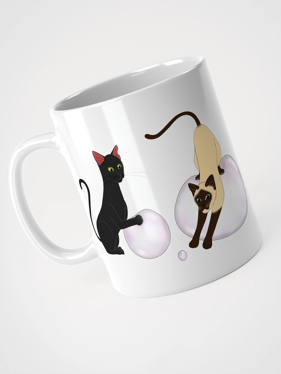 Black Cat and Siamese Cat Bubble Mug product image (2)