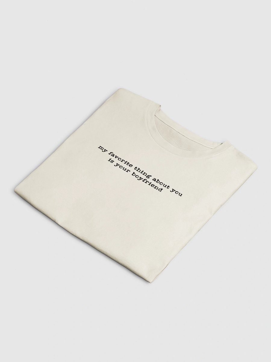 Boyfriend Humor Y2K Crop Baby Tee - Retro Sarcastic Friend T-Shirt product image (19)