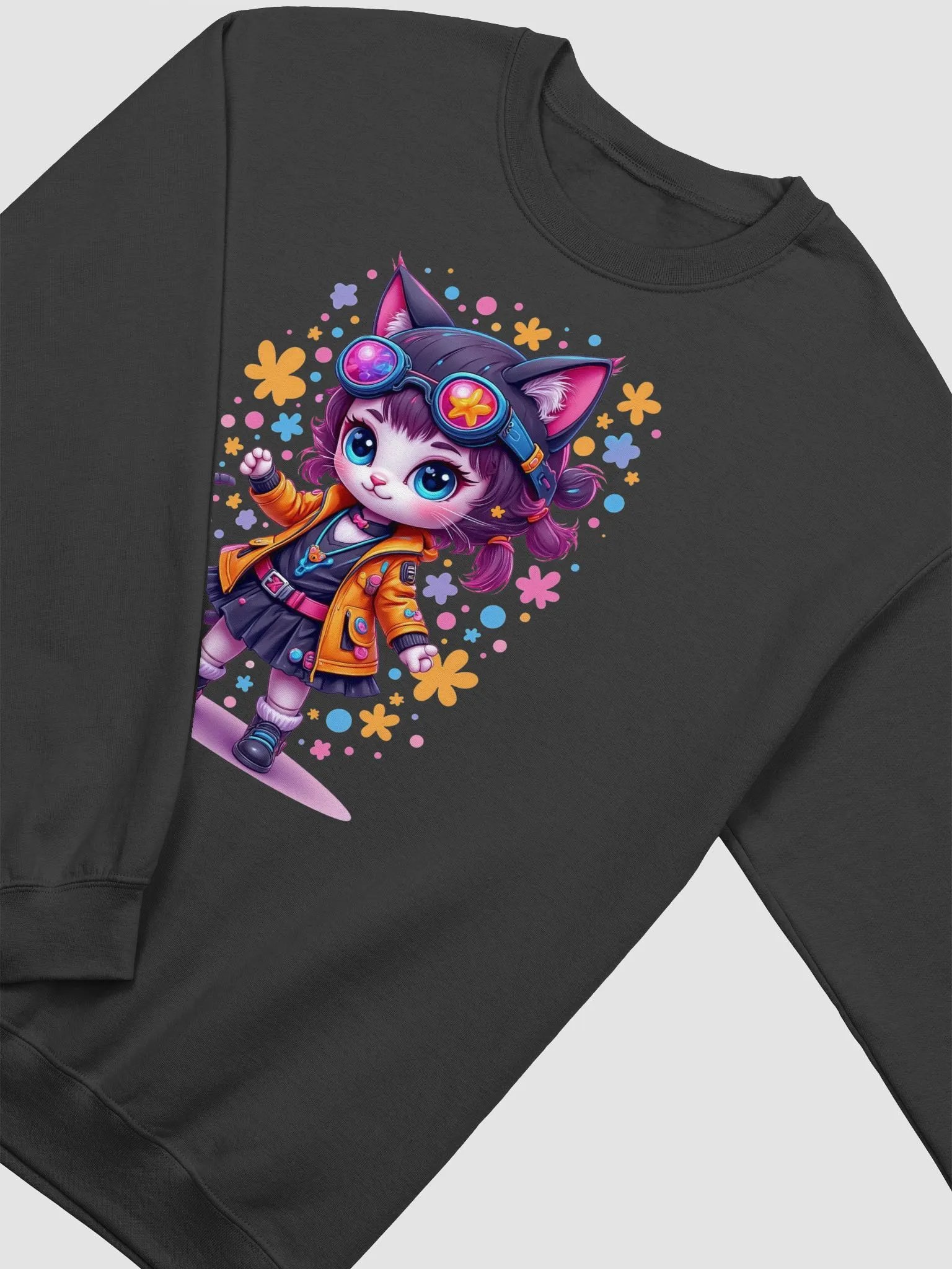 Gadget Kitty Crewneck Sweatshirt product image (15)