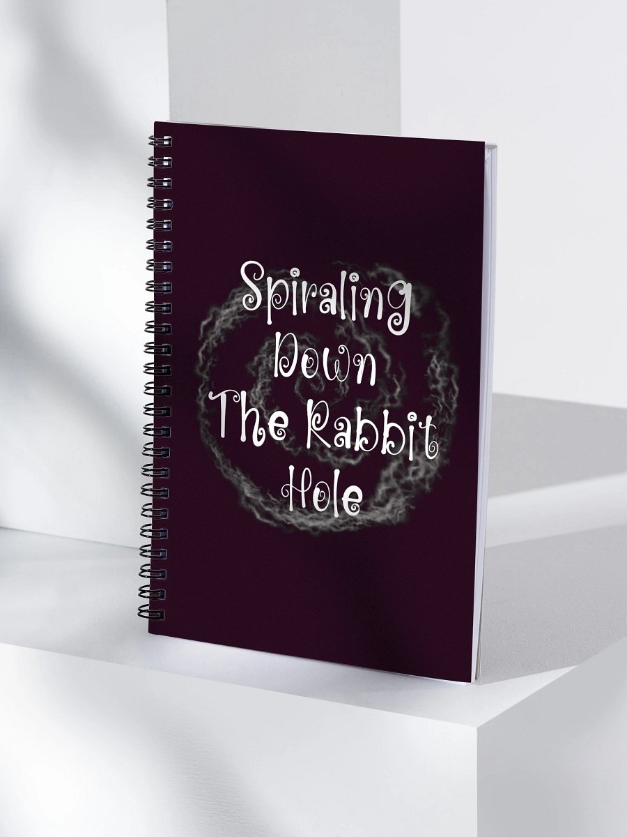 Spiraling Down The Rabbit Hole Notebook product image (4)