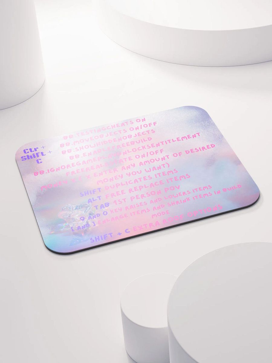 The sims 4 Cheat Code Mouse Pad product image (4)