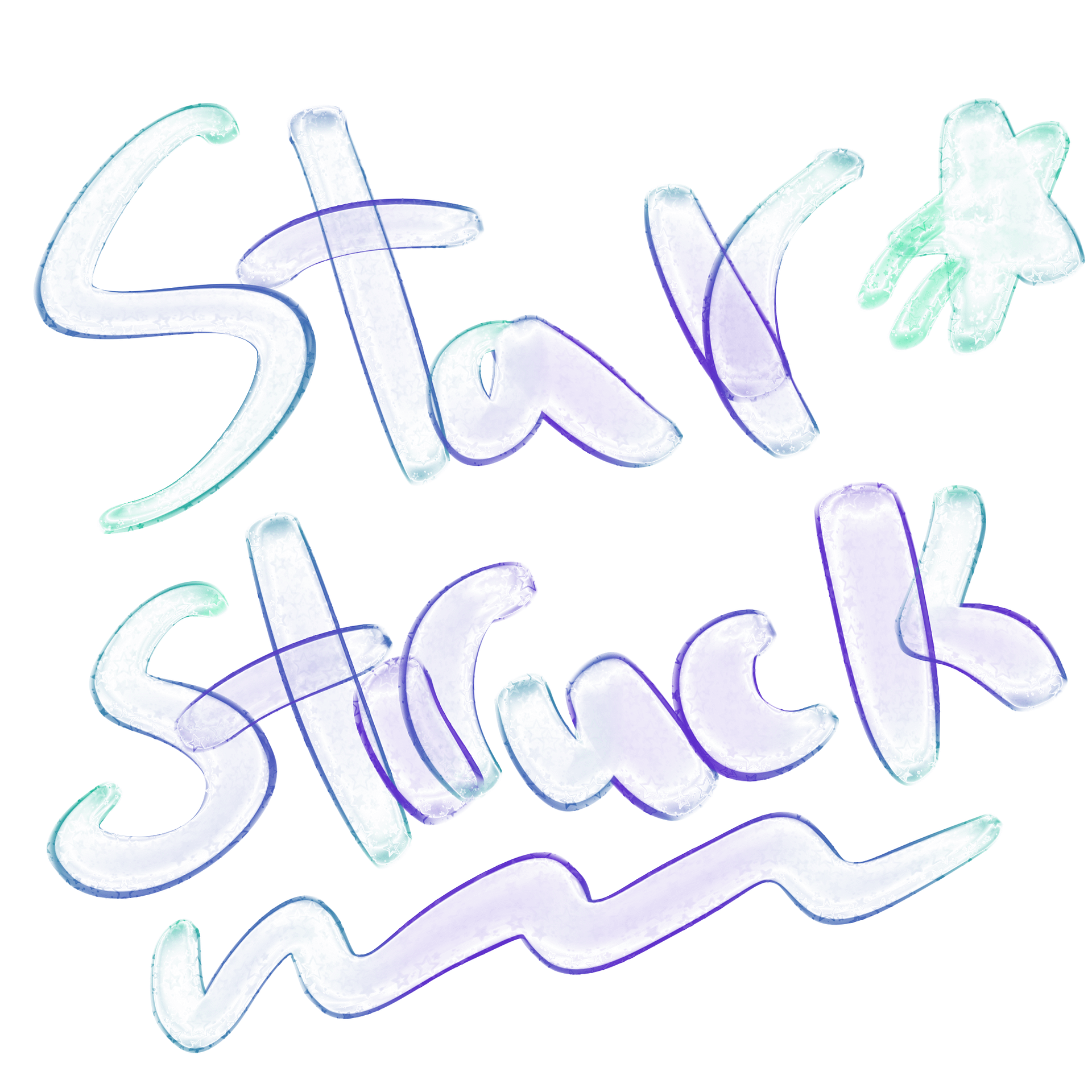 11 Glossy 3D Brushes for Procreate product image (6)