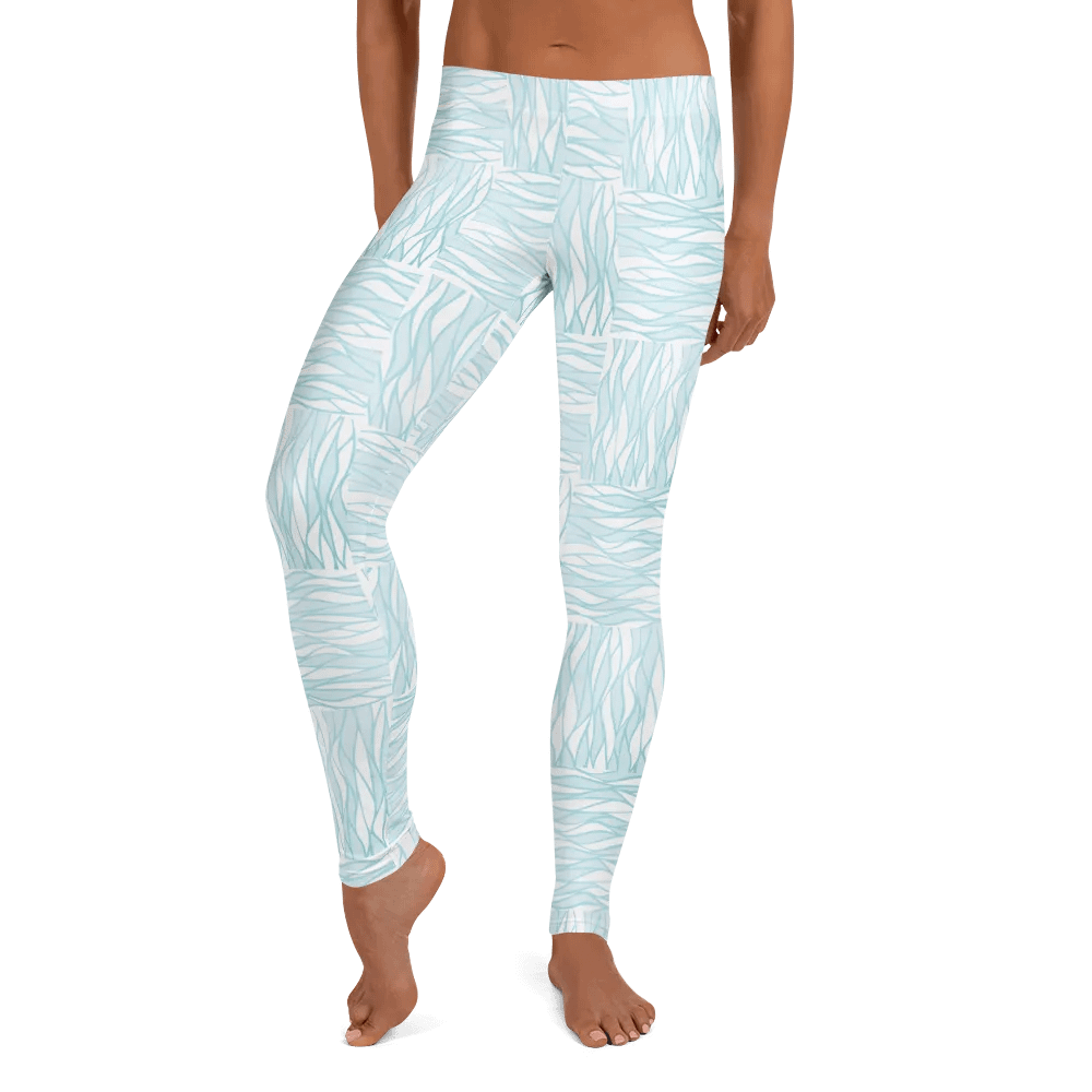 Light Turquois All-Over Print Leggings product image (10)