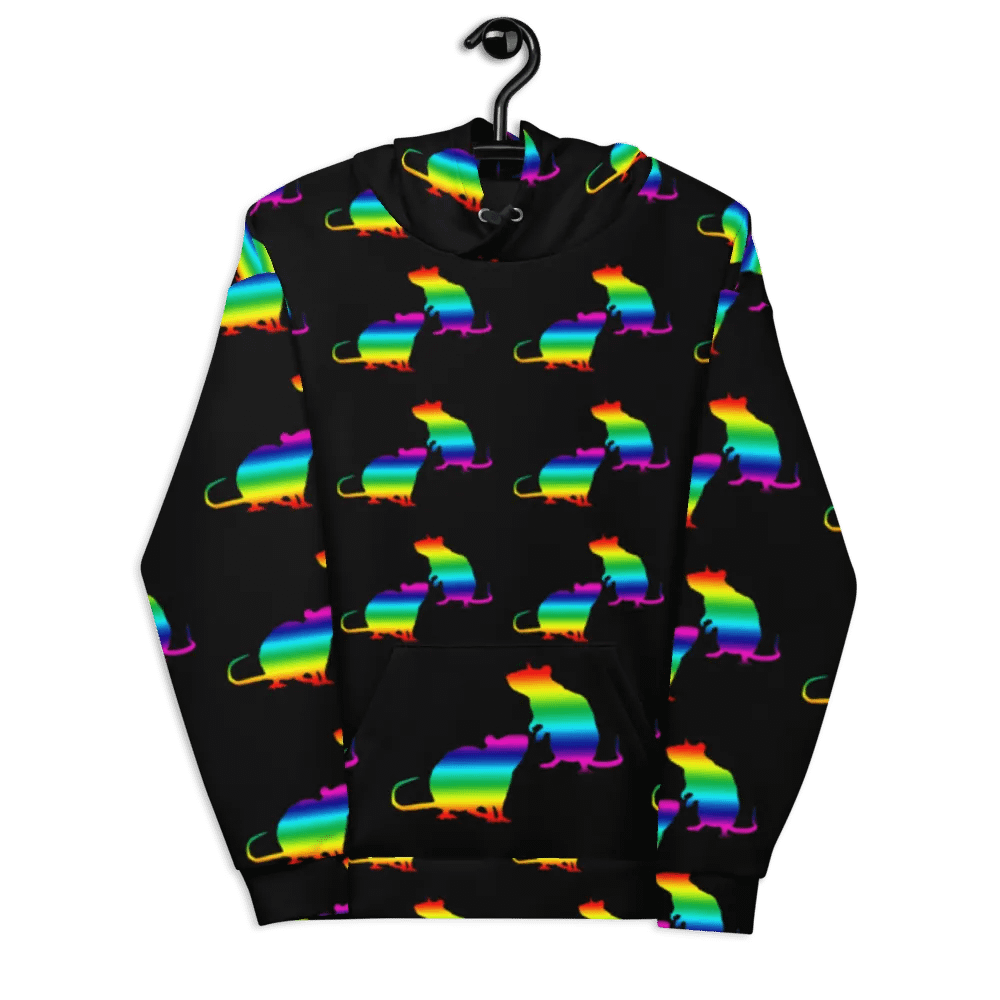rainbow rats hoody product image (6)
