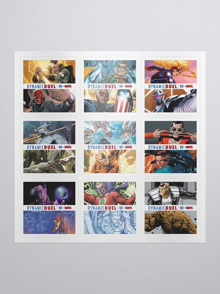 Dynamic Duel Episode Cover Stickers - Series 10 product image (1)