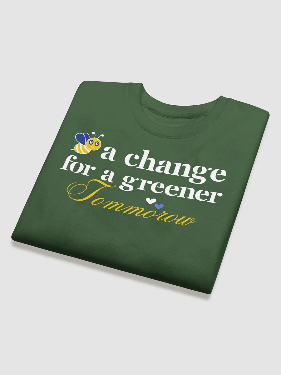 Bee A Change For a Greener Tomorrow, Earth Day Heritage Sweatshirt product image (14)