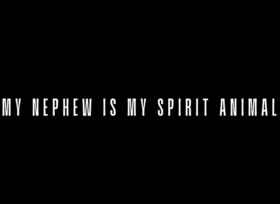 MY NIECE IS MY SPIRIT ANIMAL | T-shirt | White | Unisex product image (8)