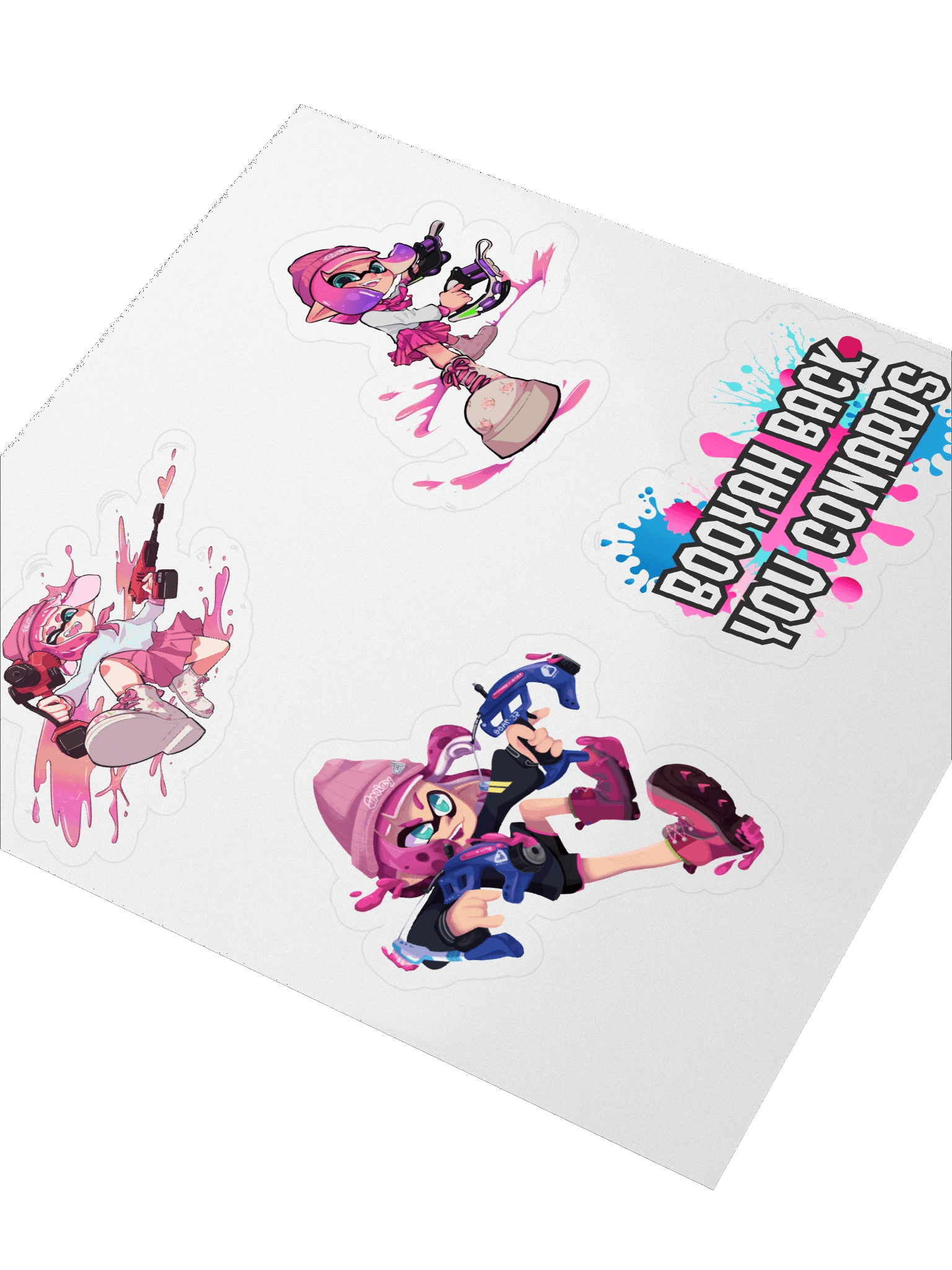 Rose Squid Squad Stickers product image (3)