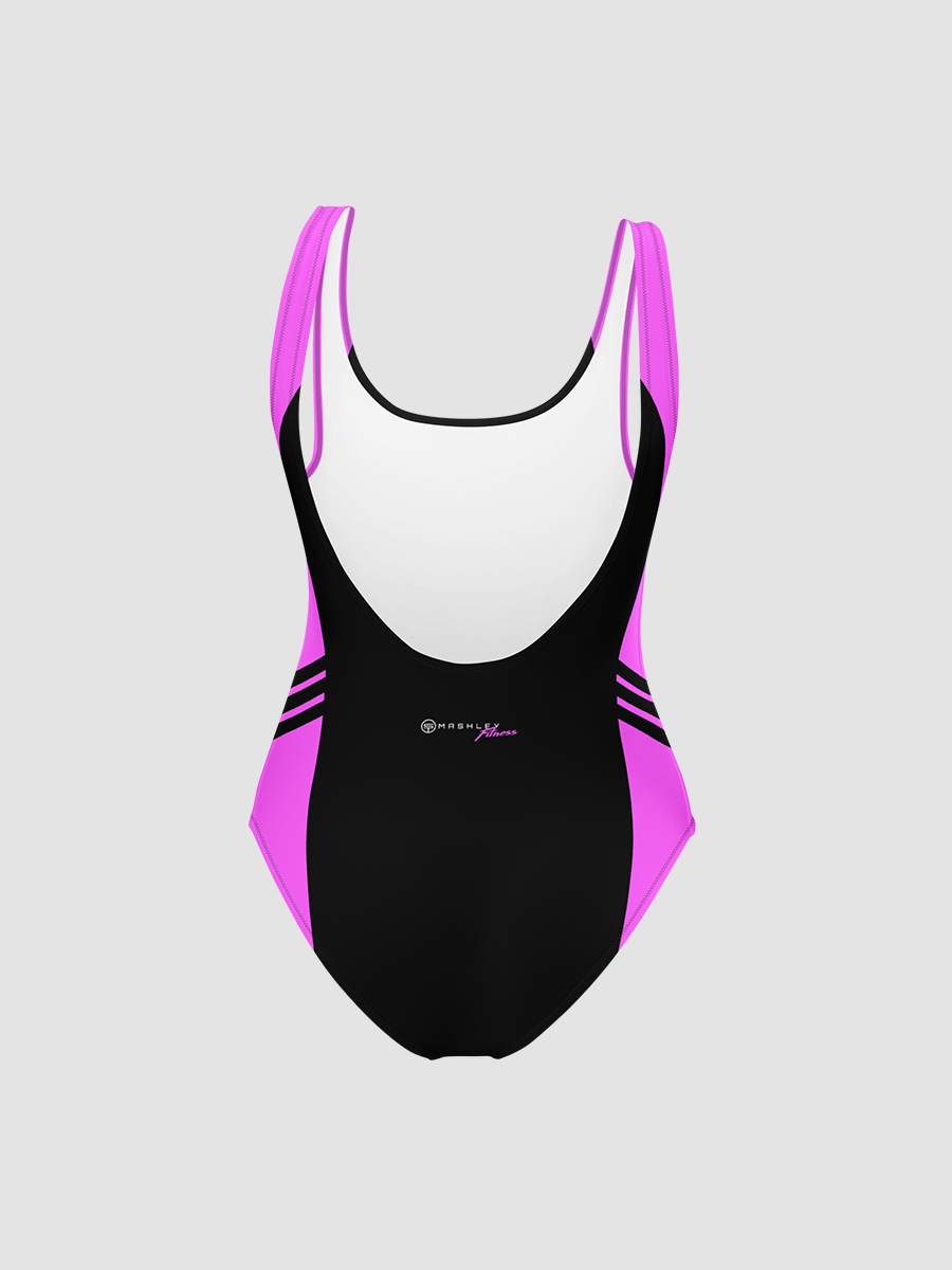 Smashley Fitness - Fitness Pink One-Piece Swimsuit product image (10)