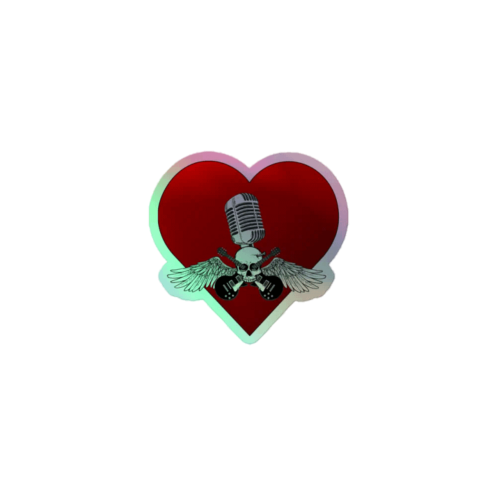 HMA Holo-Heart Logo Sticker product image (1)