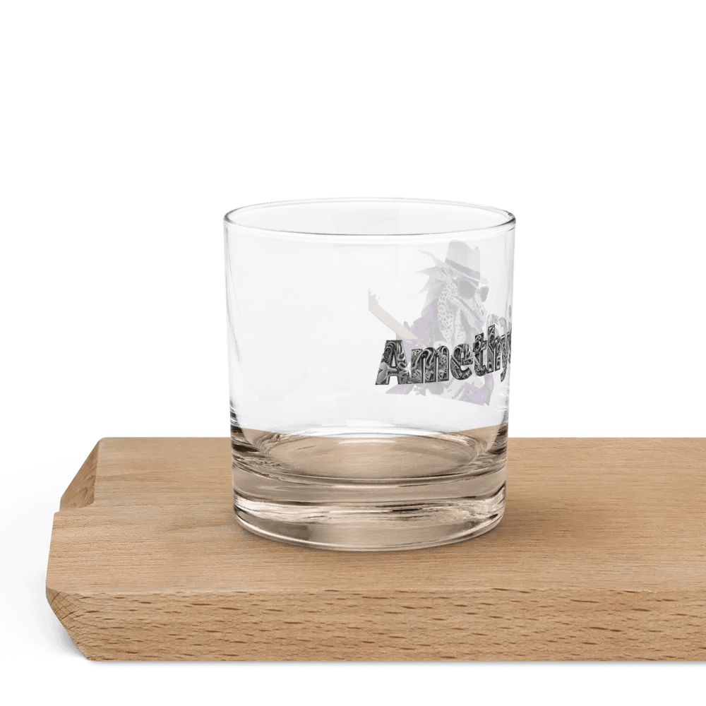 Rocks glass: Rock On Dragon with Guitar product image (7)