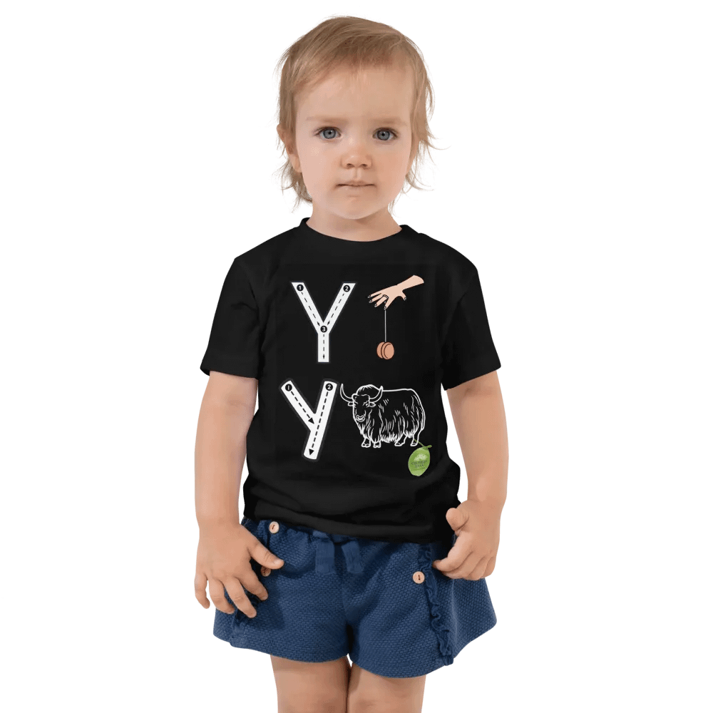 JoBeth Design  Black  Yy Toddler T-Shirt👚 product image (1)