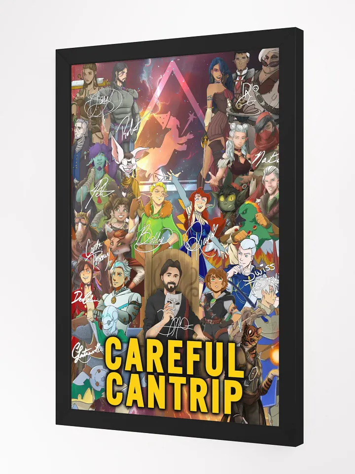 Careful Cantrip Memory Poster FRAMED product image (4)