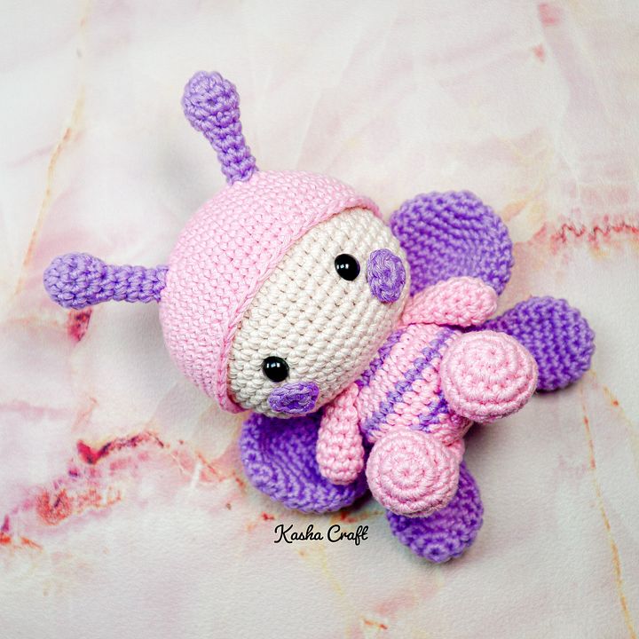 Iris The Butterfly Amigurumi Crochet Doll Pattern product image (1)