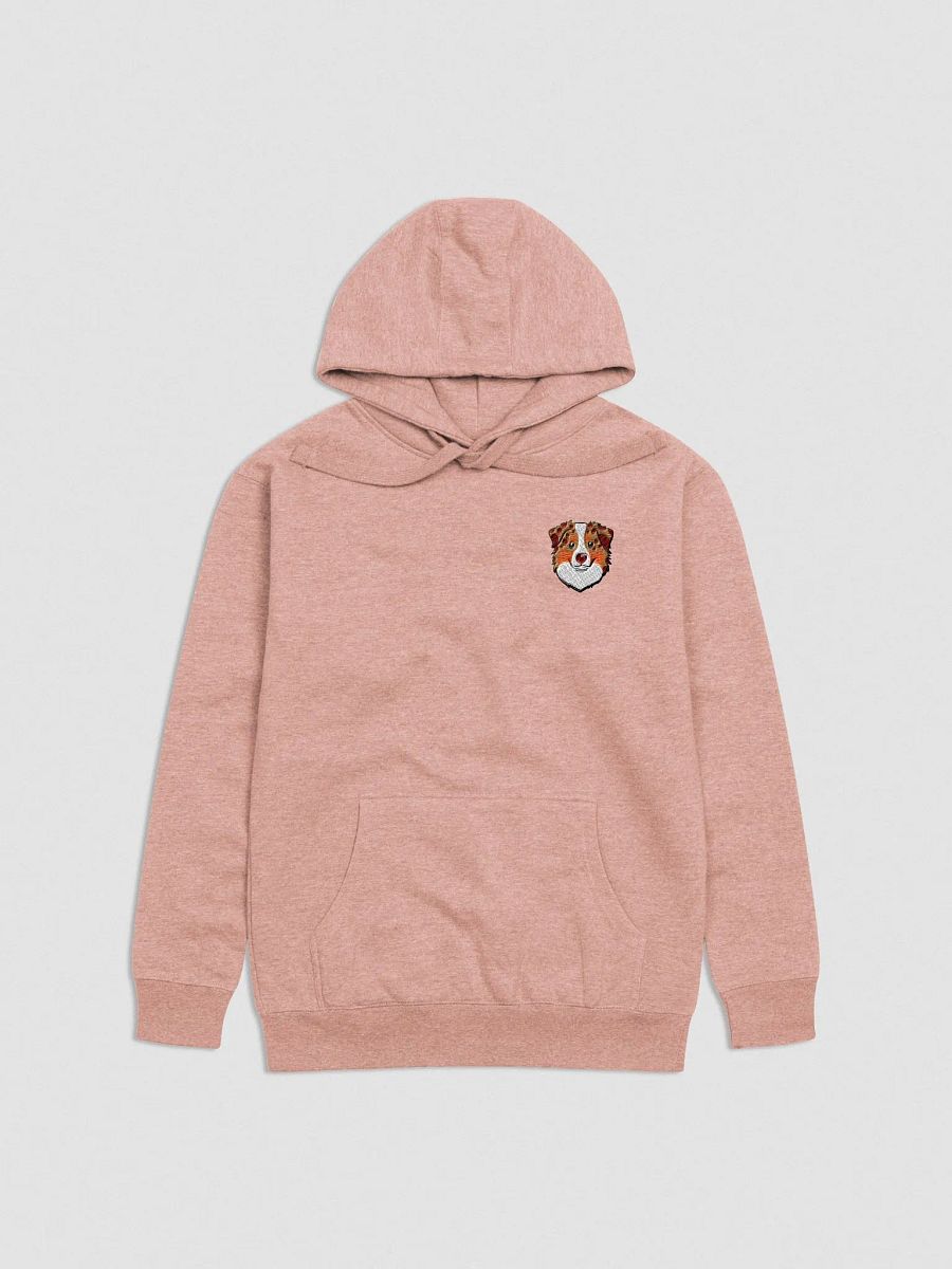 Cheerful Australia Shepherd Embroidered Unisex Hoodie product image (5)