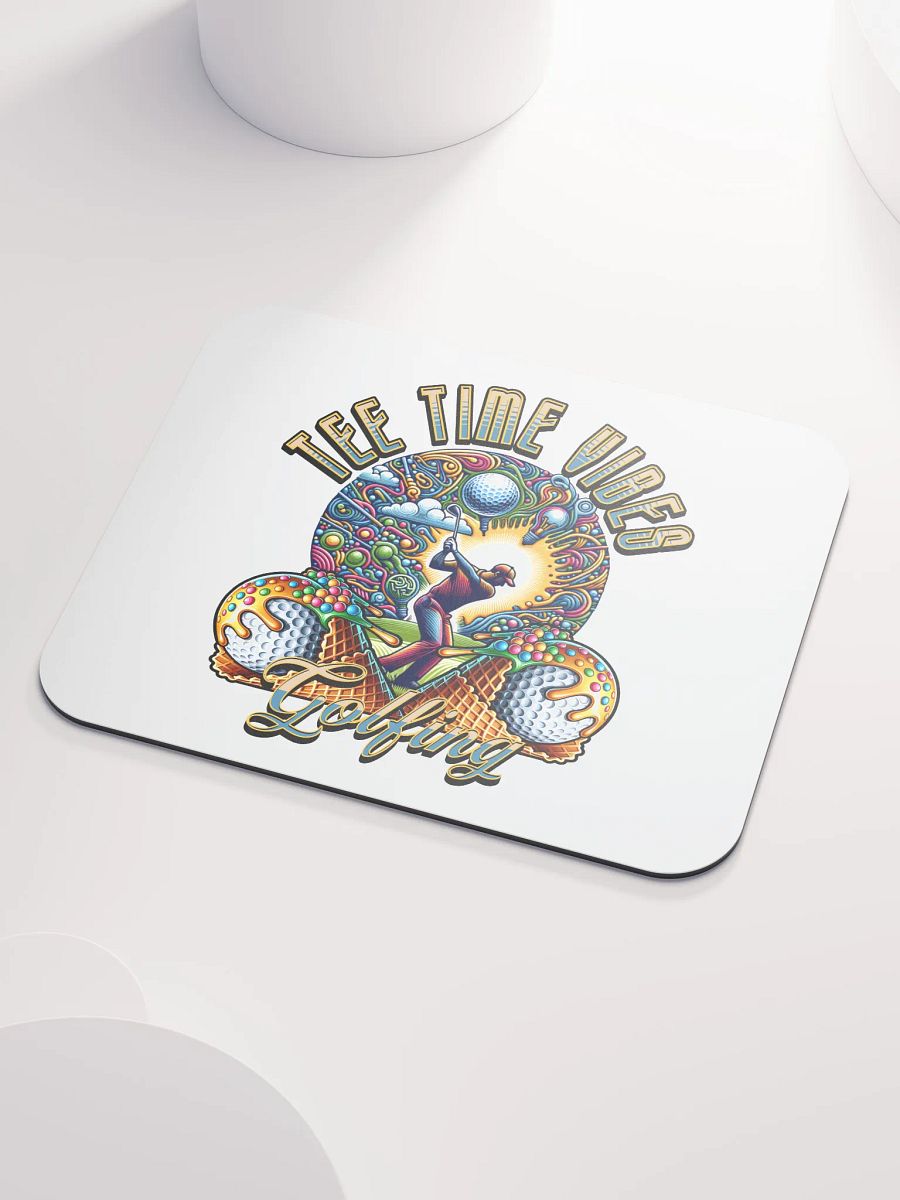 Tee Time Vibes Golfing Mouse Pad product image (3)
