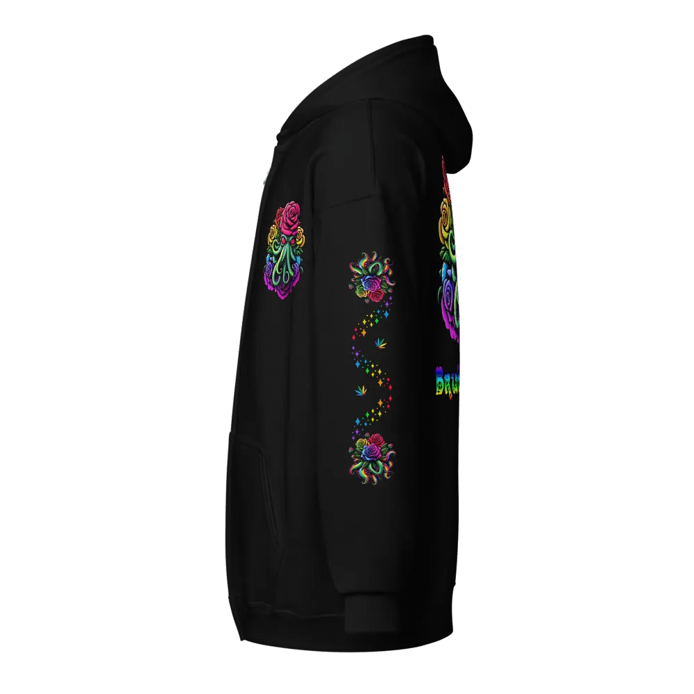 PRIDE Cthulhu Royalty Hoodie Zip-Up (Lots of Colors!) (Up to 5xl!) product image (32)