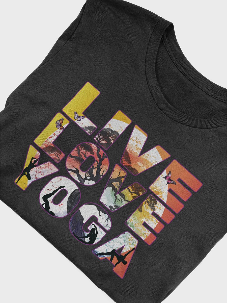 Live Love Yoga Mind Body and Spirit Meditation Practitioner Teacher T-Shirt product image (9)