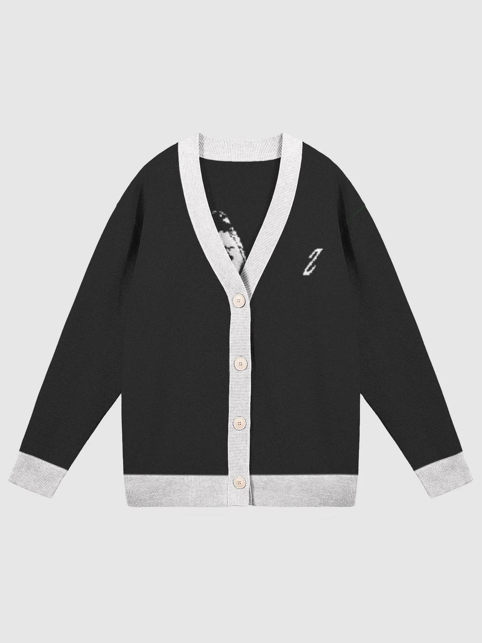 Zaippa's Knitted Cardigan Without Pockets product image (4)
