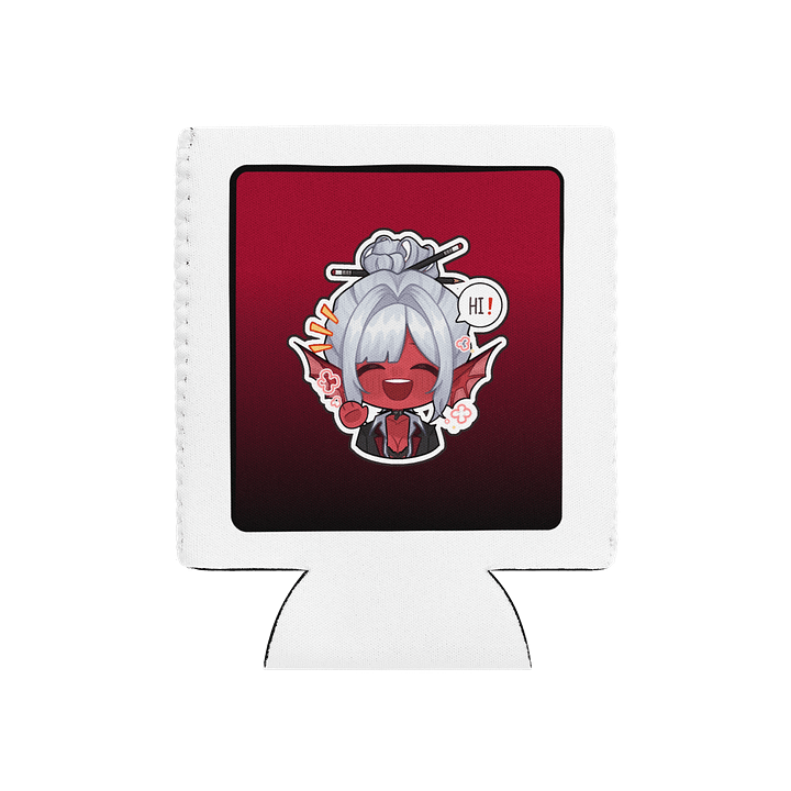 Greetings Emote Coozie (Red) product image (1)