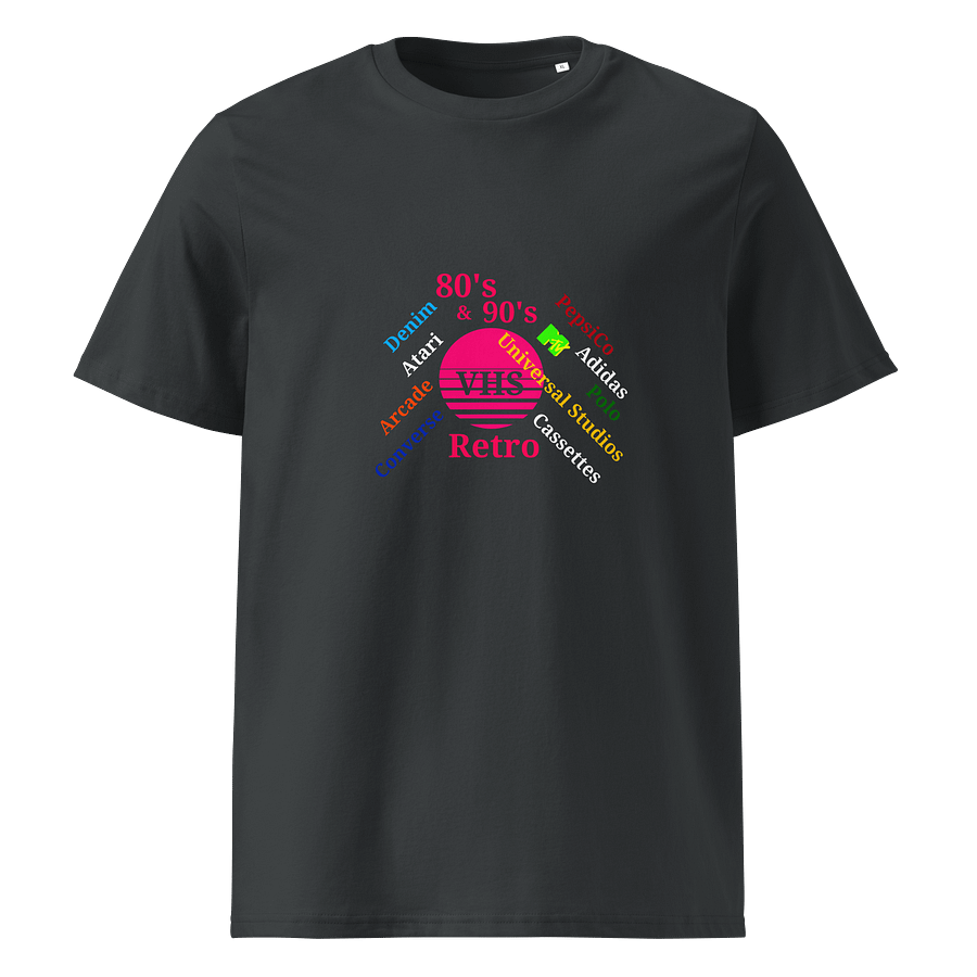 Retro VHS Sun Circle Unisex T-Shirt product image (1)