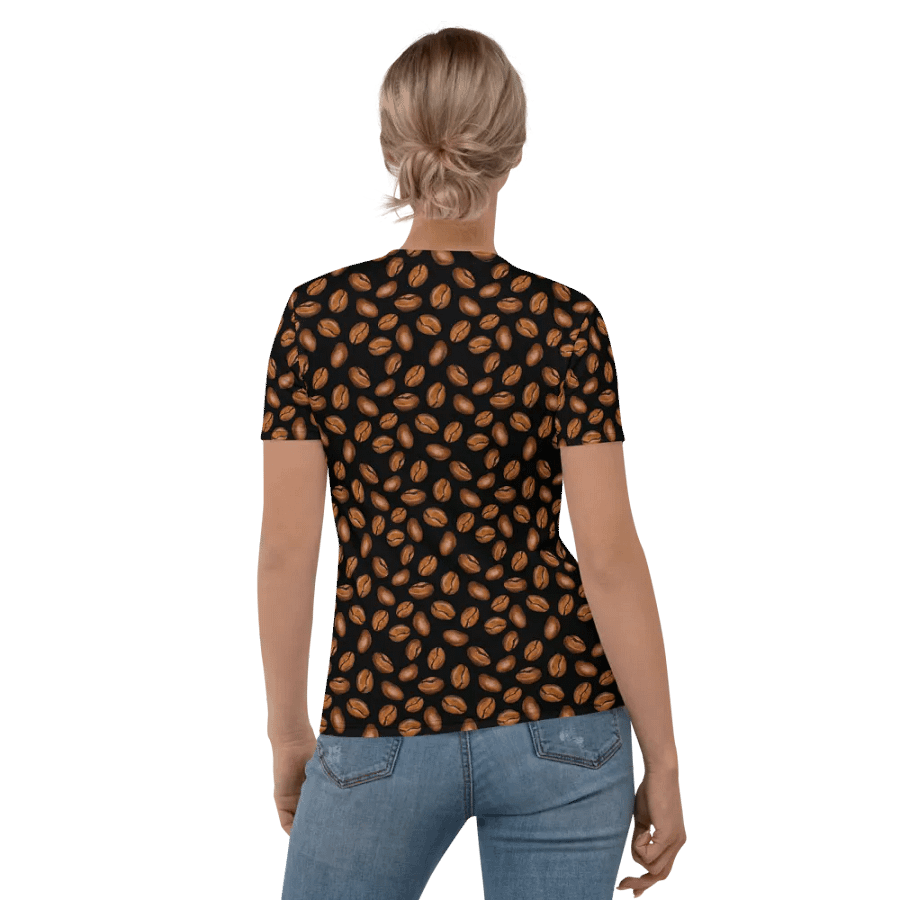 Life is too Short for Bad Coffee All Over Print T-shirt product image (5)
