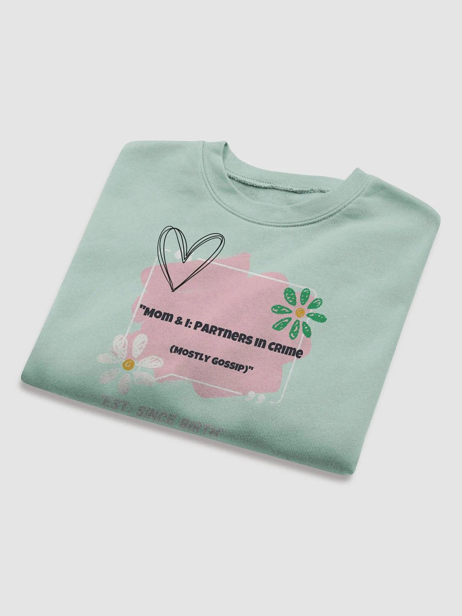 Mom & I: Partners in Crime Crop Sweatshirt product image (12)