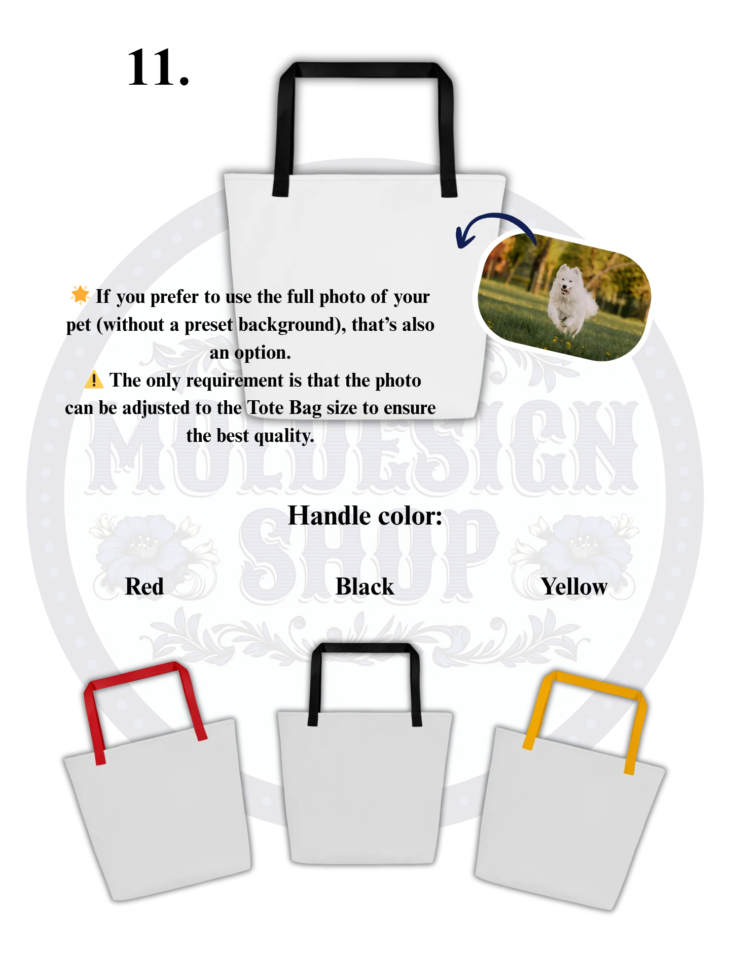 LUKAS 💙 / LARGE TOTE BAG WITH POCKET & ALL-OVER PRINT product image (12)