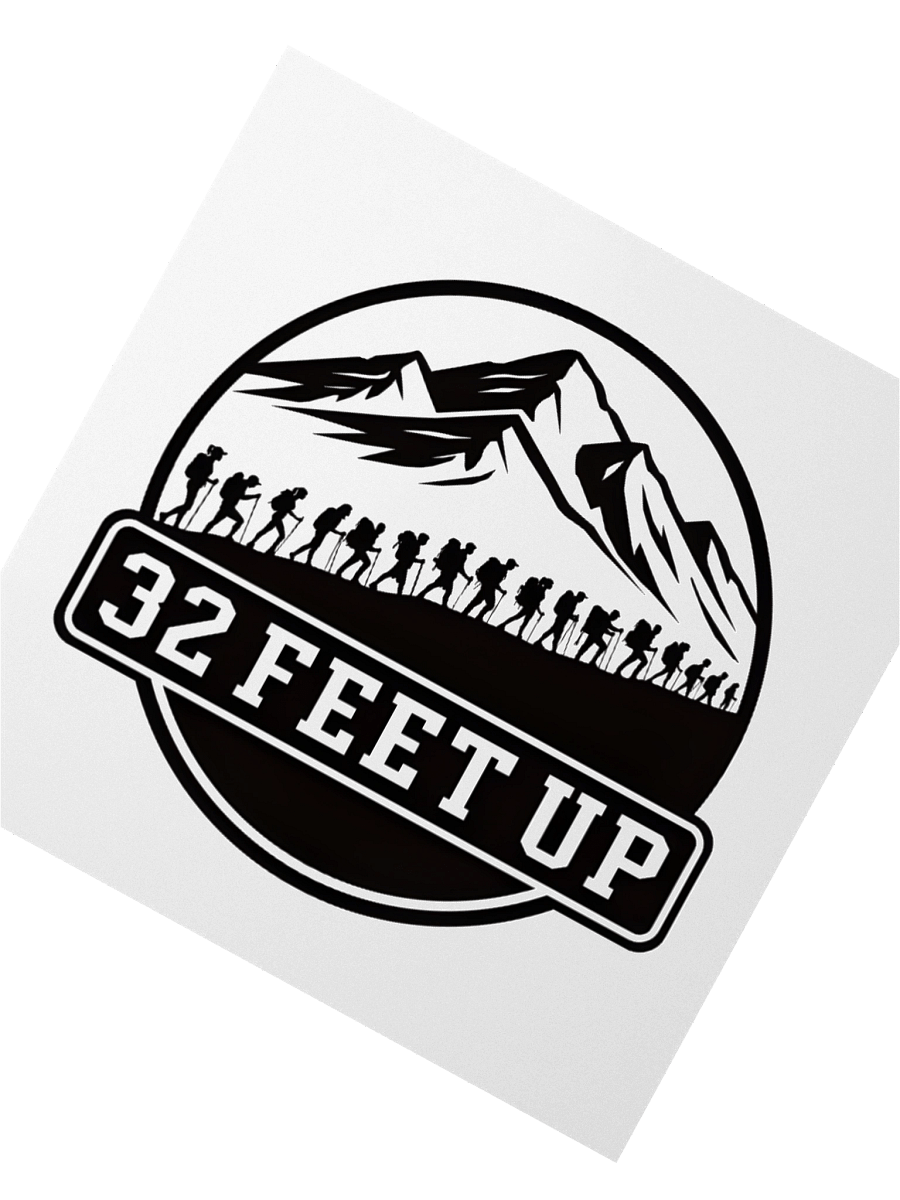 32 Feet Up Logo Sticker product image (2)