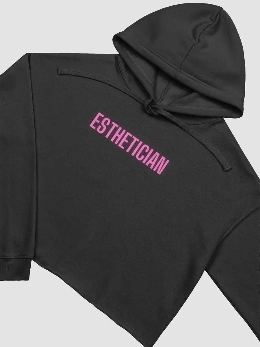 Esthetician crop hoodie product image (5)