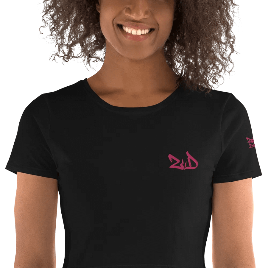 Rogue Red Graffiti Women's Crop Tee product image (3)