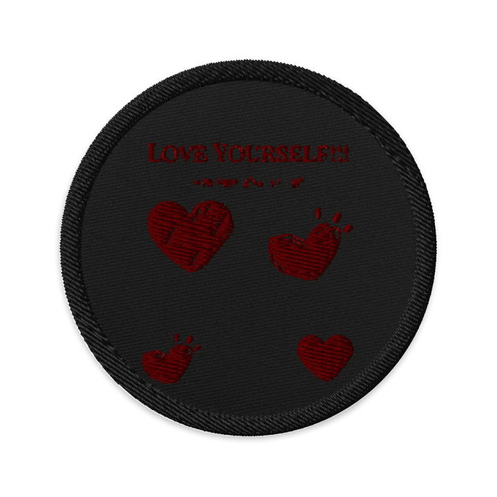 Love Yourself Circle Patch product image (1)