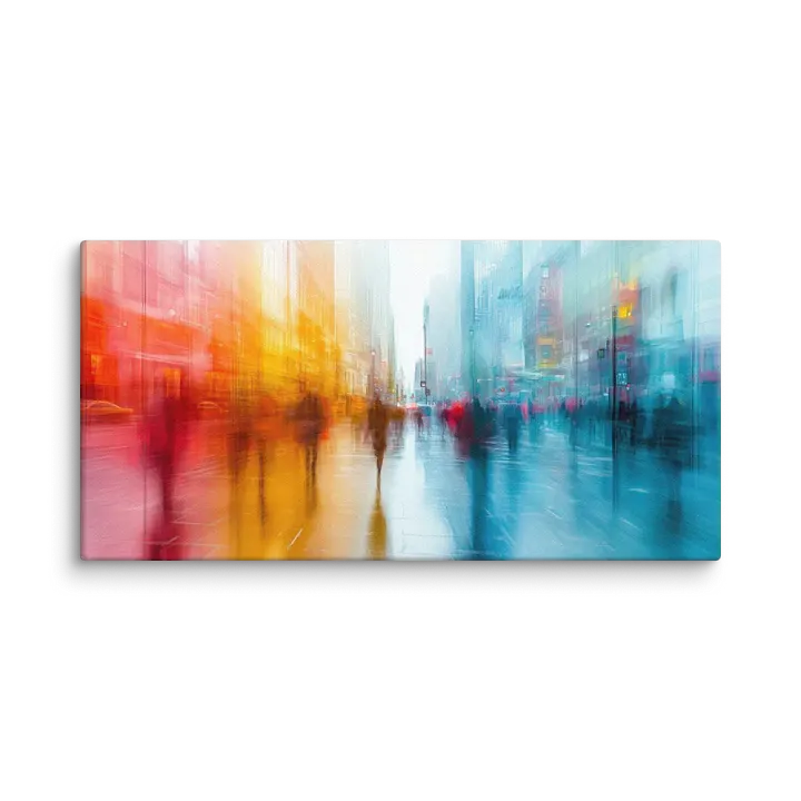 City Pulse - Abstract Canvas Landscape Print product image (1)