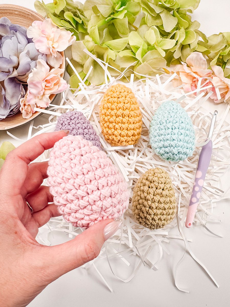 Reusable Easter Eggs Crochet Pattern product image (4)