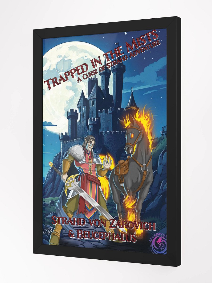 Strahd & Beucephalus: Framed Poster product image (3)