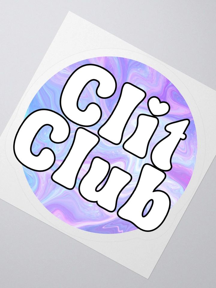 Clit Club Sticker product image (1)