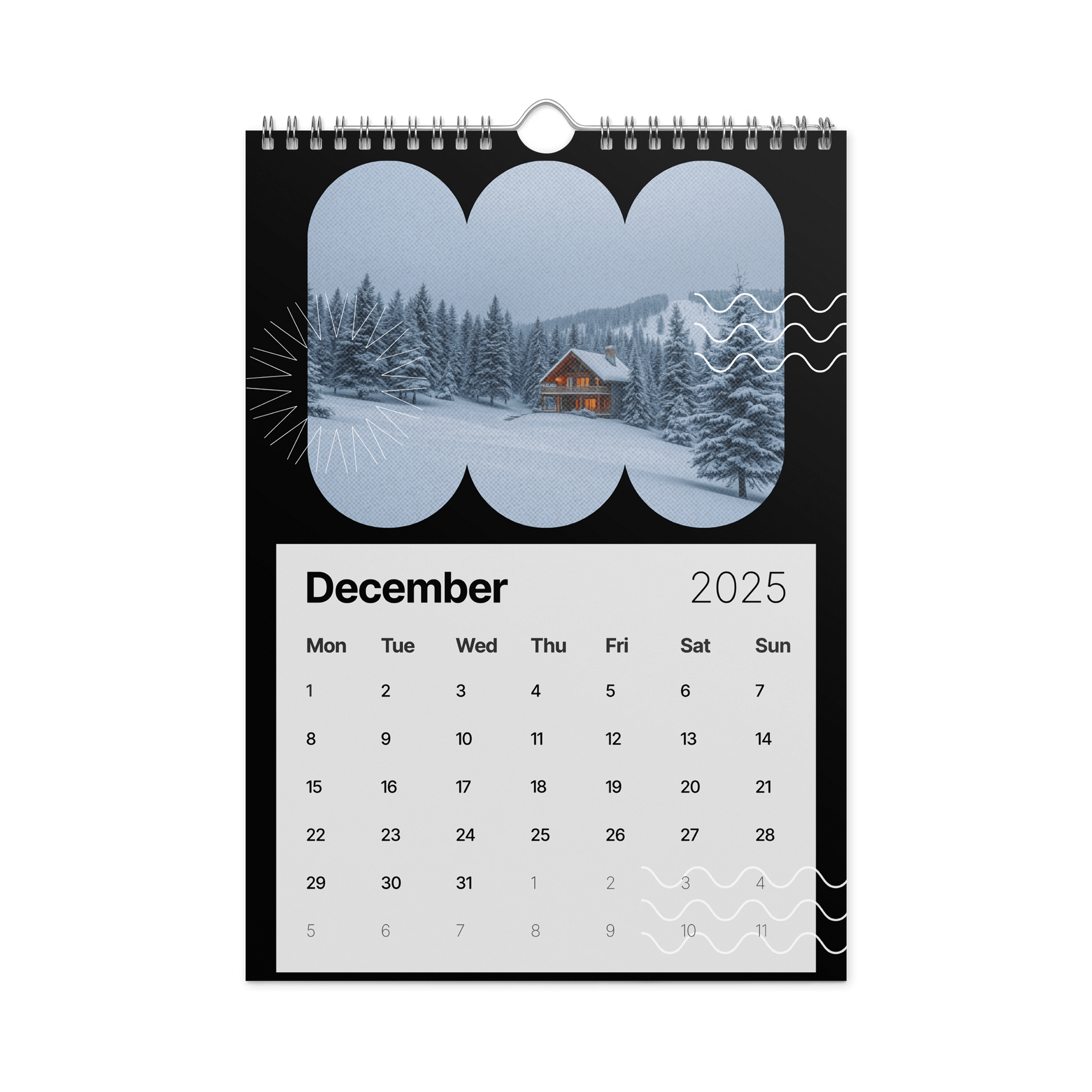 SEASONAL NATURE WALL CALENDAR 2026 product image (4)